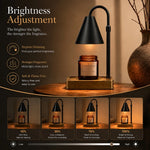 Modern Dimmable Candle Warmer Lamp