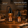 Modern Dimmable Candle Warmer Lamp